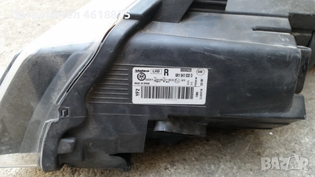 десен фар VW Polo xenon Фолцваген Поло ксенон, снимка 3 - Части - 52088668
