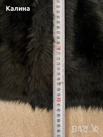 ЧИСТО НОВО Черно пончо / наметало, снимка 5 - Палта, манта - 50620597