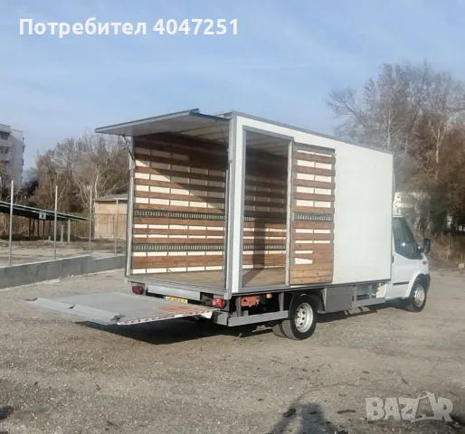 Ford Transit 155кс* ПАДАЩ БОРД 1ТОН* СТРАНИЧНА ВРАТА* ФУЛ ЕКСТРИ, снимка 6 - Бусове и автобуси - 47964649