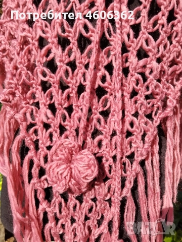 ръчно изработени шалове , снимка 9 - Шалове - 52117103