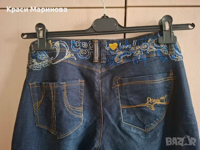 НОВИ ДАМСКИ ДЪНКИ НА ДЕСИГУАЛ, снимка 5 - Дънки - 49784323