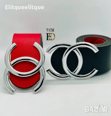 колани 7см от естествена кожа в кутия fendi dolce fabbana versace louis vuitton Gucci , снимка 7 - Колани - 52323863