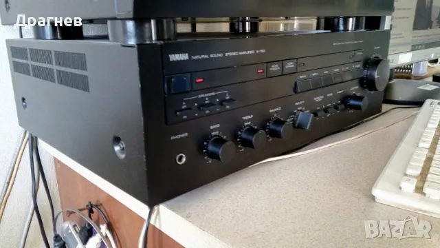 Усилвател Yamaha A-720 - 2x150 Wat-4 Онм, снимка 3 - Ресийвъри, усилватели, смесителни пултове - 49087300