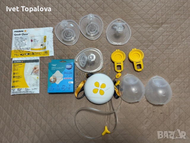 Двойна помпа Medela, снимка 2 - Помпи за кърма - 53724191
