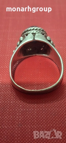 Сребърен пръстен, снимка 7 - Пръстени - 52819231