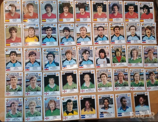 Panini world cup Mexico 86 Espana 82 Панини, снимка 9 - Колекции - 55806378