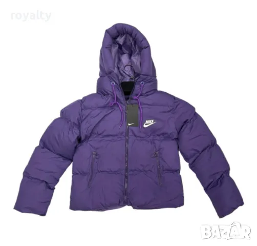 Nike късо лилаво дамско яке 
