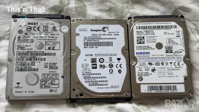 Хард дискове 2,5 инча 320GB и 250 GB