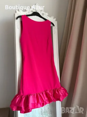 къса червена рокля с шорти , снимка 3 - Рокли - 50318141