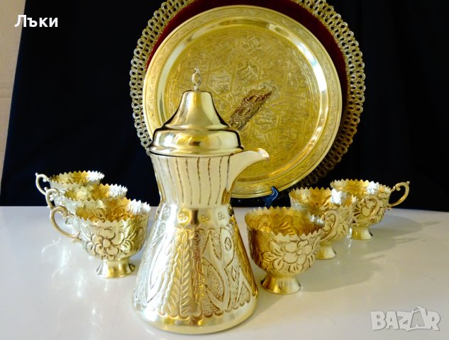 Джезве с капак,кана,бронз. , снимка 12 - Антикварни и старинни предмети - 40700902