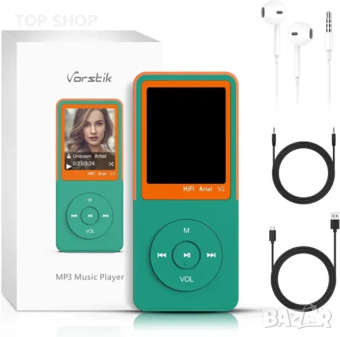 MP3 плейър Vorstik, снимка 5 - MP3 и MP4 плеъри - 49265184
