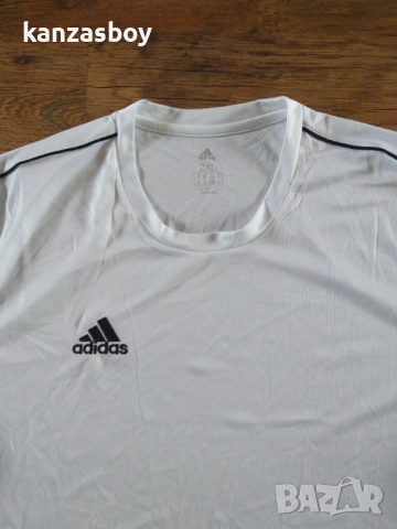 Adidas Core 18 Tee M - страхотна мъжка тениска 2ХЛ КАТО НОВА, снимка 3 - Тениски - 36288308