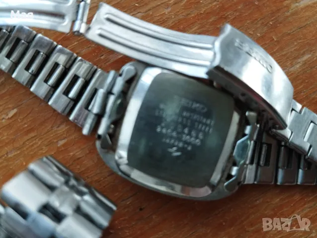 Винтидж часовници - стар рядък механичен швейцарски часовник VIALUX SUPER и SEIKO AUTOMATIC, снимка 14 - Антикварни и старинни предмети - 50370794