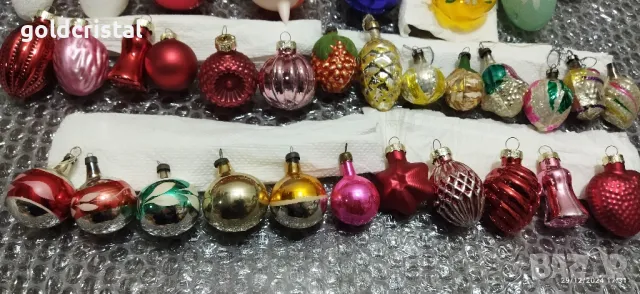 Стъклени играчки за елха , снимка 15 - Антикварни и старинни предмети - 38818937