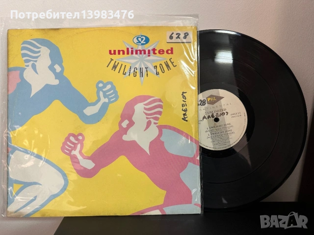 Плоча грамофонна 12” Maxi single 2 Unlimited - Tlilight zone, снимка 3 - Грамофонни плочи - 53429748