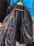 Черно кожено дамско манто, снимка 9
