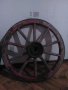 Колела от каруца,дървени ръчно изработени., снимка 6