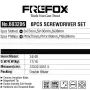 Комплект отвертки Frefox 6 части – T06, снимка 2