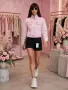 Bershka дамски къси дънкови панталонки, снимка 5