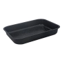 Тава Rosberg, Правоъгълна, Черен/въгл. стомана, мрам. покр., снимка 1