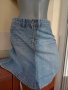 ✅ Pepe Jeans London оригинална дънкова пола, снимка 1 - Поли - 38810119