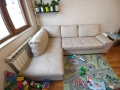 Ъглов диван с функция за спане, снимка 2