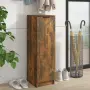 vidaXL Шкаф за обувки, опушен дъб, 30x35x100 см, инженерно дърво, снимка 2