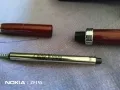 Харлей Дейвидсън Harley Davidson ballpoint roller pen марков метален ролер винтидж с номер отличен, снимка 9