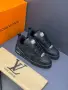 Louis Vuitton Мъжки Маратонки👟Мъжки Спортни Обувки Луис Витон - Бели Или Черни Код E124, снимка 1
