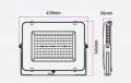 LED Прожектор V-tac 200w Samsung диод 5г гаранция, снимка 2