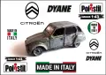 Citroen Dyane EL52 Polistil MADE IN ITALY 1:43, снимка 1