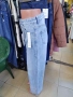 Дамски прави дънки широки крачоли, снимка 4