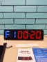 Gym Timer 15" Голям LED Цифров Стенен Часовник, Интервален Таймер със Стопер, Отброяване, Регулируем, снимка 4