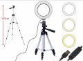  ПРОМОЦИЯ Професионална Led Ринг Лампа за снимки и Видеa /ring light/, снимка 11