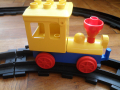 Лего Дупло влак с релси - сет, винтаж, снимка 4