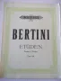 Ноти за пиано "BERTINI - ETÜDEN - Opus 100" - 34 стр., снимка 1