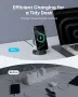 Anker Ultra Compact 3-in-1 Qi2 Wireless Charging Stand-безжично зарядно-стойка за телефон и Apple , снимка 4