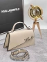 Karl lagerfeld дамска чанта лукс стилна чанта код 275, снимка 9