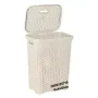 Кош за пране-36x26x50 см./бежов кош за пране/пластмасов кош за пране, снимка 3
