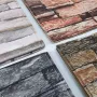 3D самозалепващи тапети - панели тип тухла, тапет за декорация на дома, снимка 8