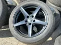 5x112 17 Джанти VW Passat Tiguan Audi A4 A6 Skoda Seat Mercedes ЕТ 35 J 7.5 Централен отвор 74.1 Мар, снимка 1