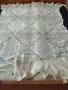 Големи покривки ръчно плетени за маса или легло, снимка 5