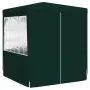vidaXL Професионална парти шатра със стени 2x2 м зелена 90 г/м², снимка 3