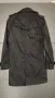 Мъжки Тренчкот шлифер H&M размер М черен цвят , снимка 4