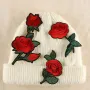 3 вида роза апликация за дреха дрехи самозалепваща се нашивка бродерия, снимка 4