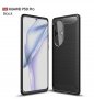 Huawei P50 Pro - Удароустойчив Кейс Гръб CARBON, снимка 1 - Калъфи, кейсове - 35875978