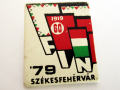 Значка соц Унгарска град Szekesfehervar, снимка 1 - Колекции - 36243154