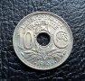 Стара монета 10 сантима 1939 г. Франция-топ !