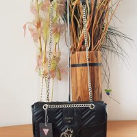 Луксозна чанта Guess/черна код SG-F20, снимка 9 - Чанти - 41863358