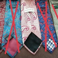 Италиански копринени вратовръзки с орнаменти , снимка 4 - Други - 40141142